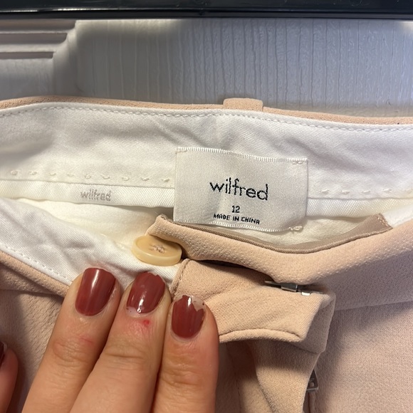Wilfred effortless pants in beige brand new never worn - Picture 3 of 4